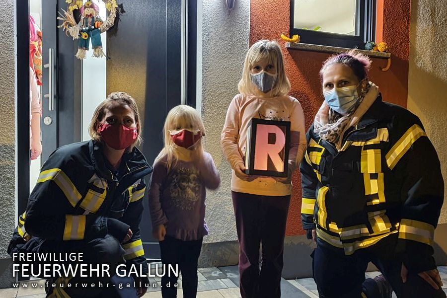 Überraschung für ausgefallenen Lampionumzug